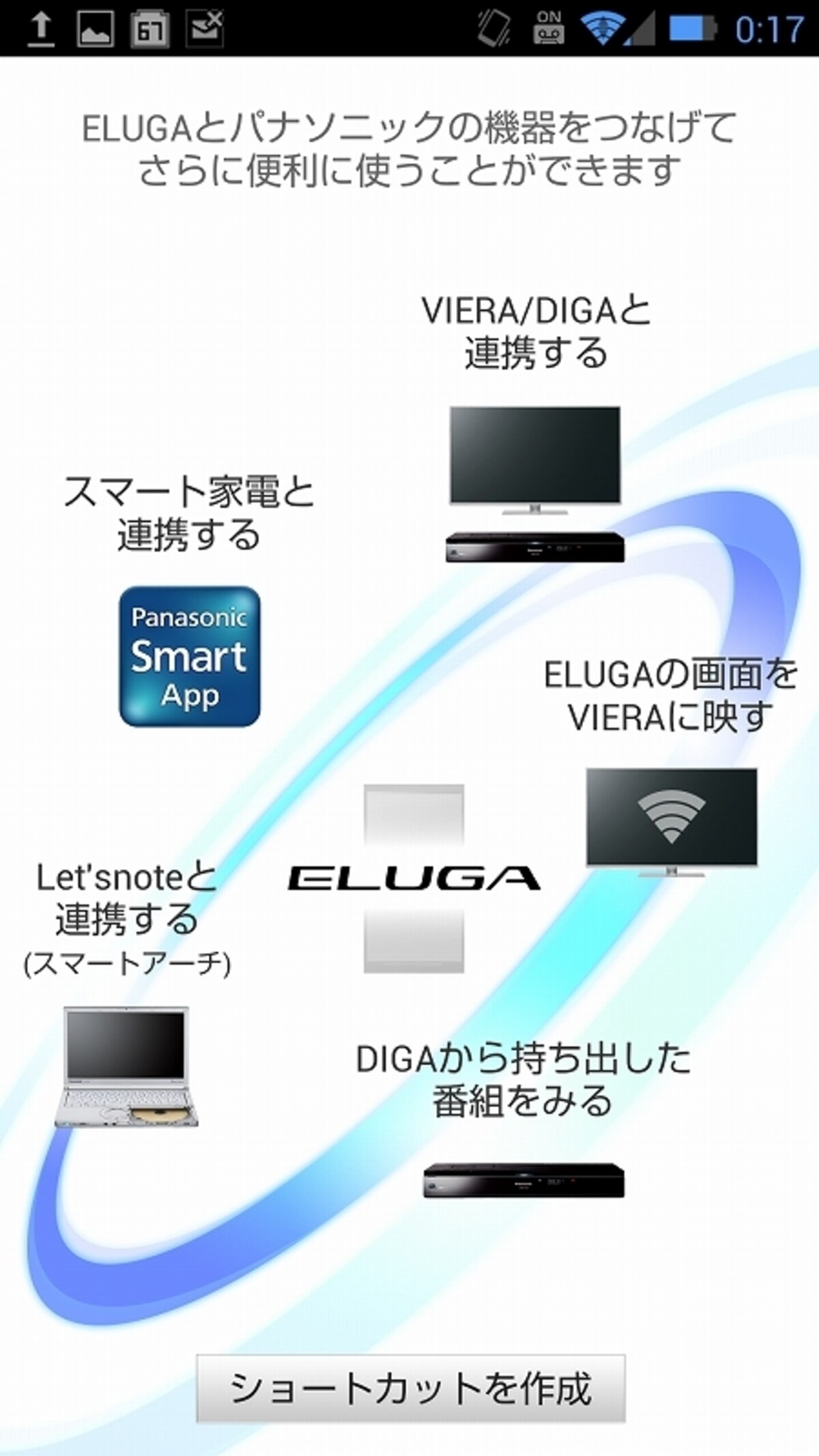 スマート家電を所有していればELUGA X P-02と連携した活用が可能