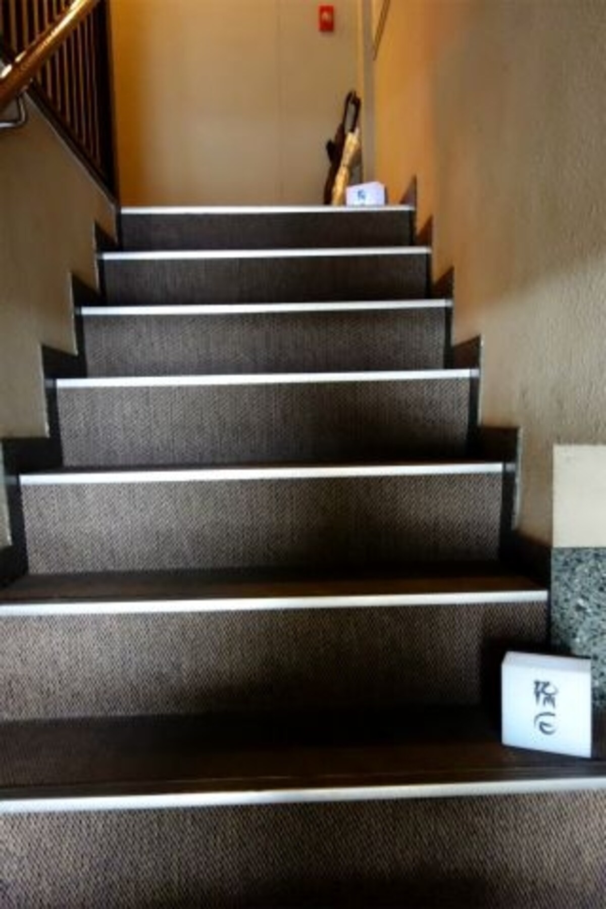 2階に上がります