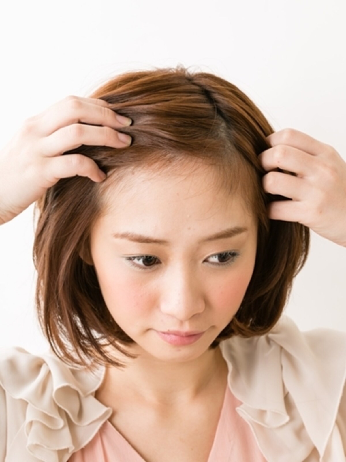 ラフに仕上げたいので手グシでＯＫ