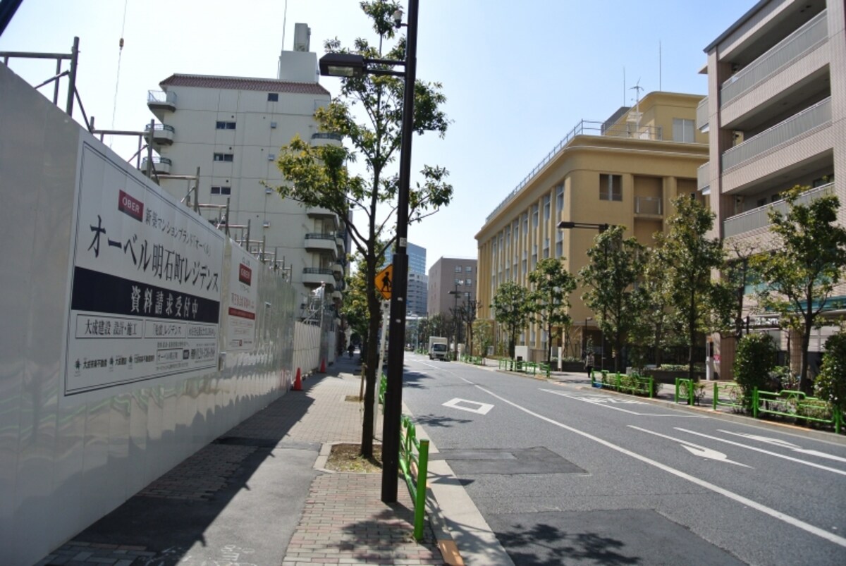 オーベル明石町レジデンスの現地