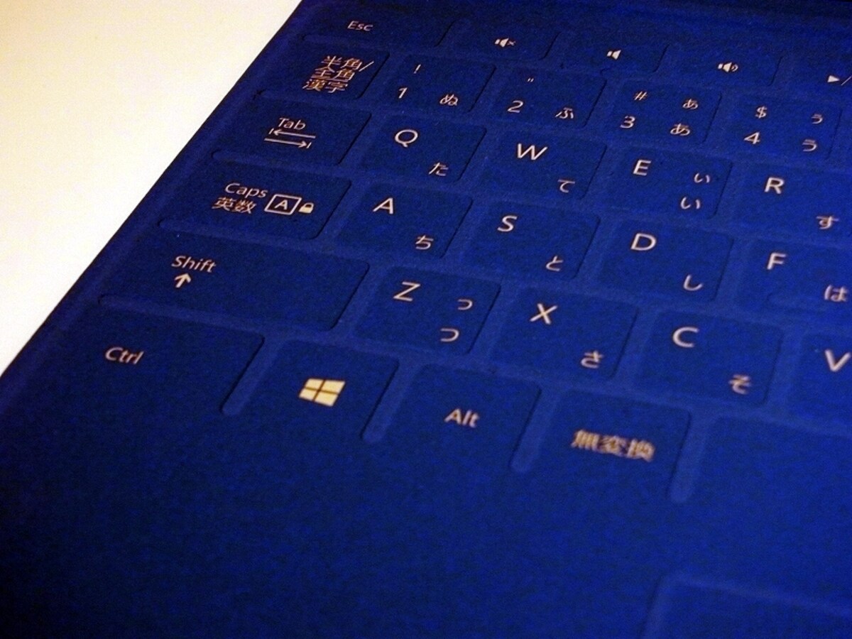 Touch Cover(タッチカバー)は感圧式のキートップ