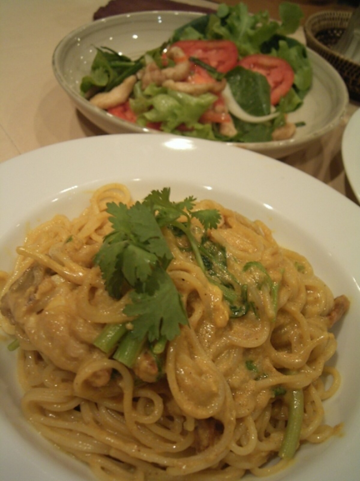 クリームパスタ