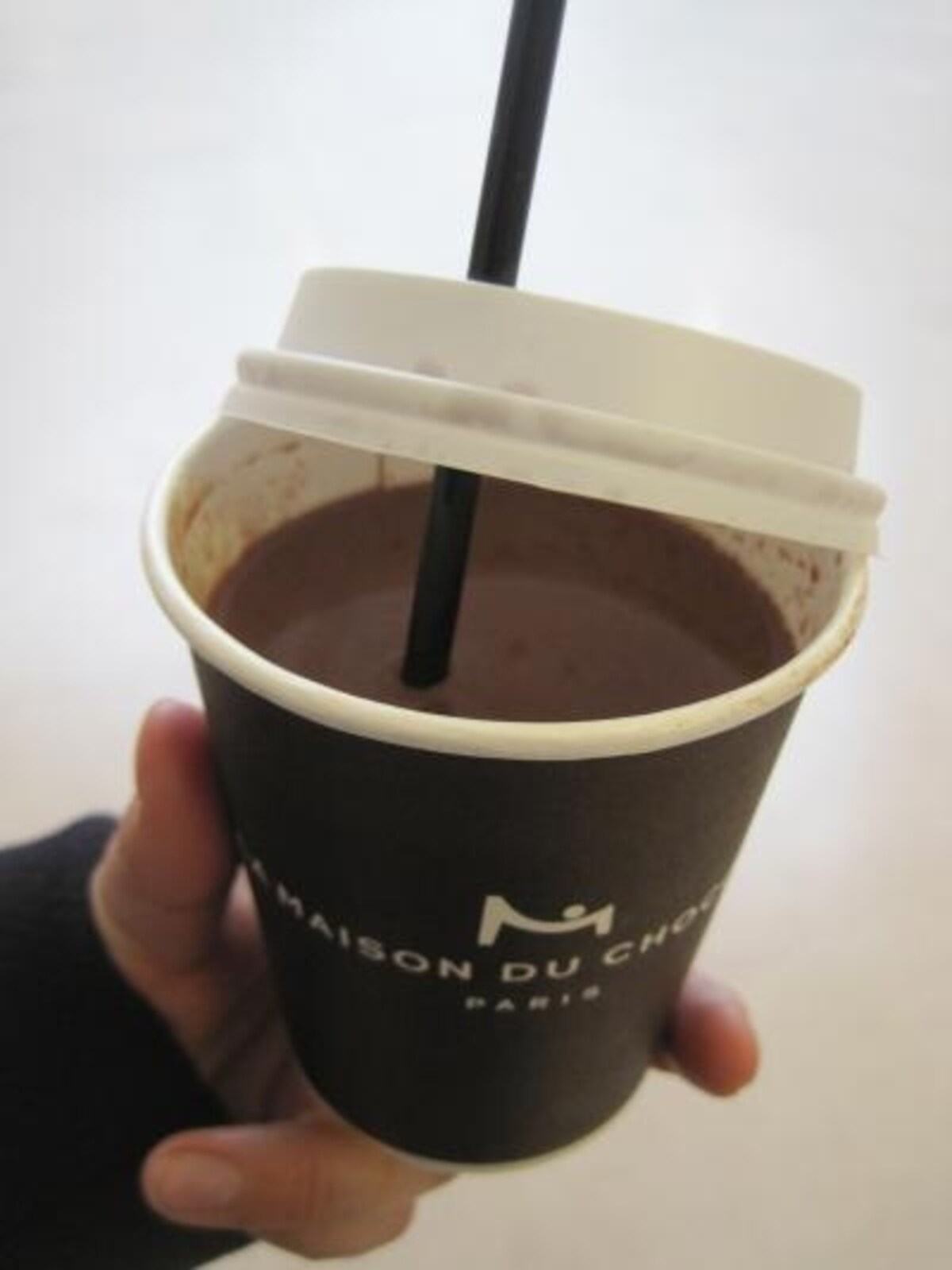 メゾンデュショコラのホットチョコレート