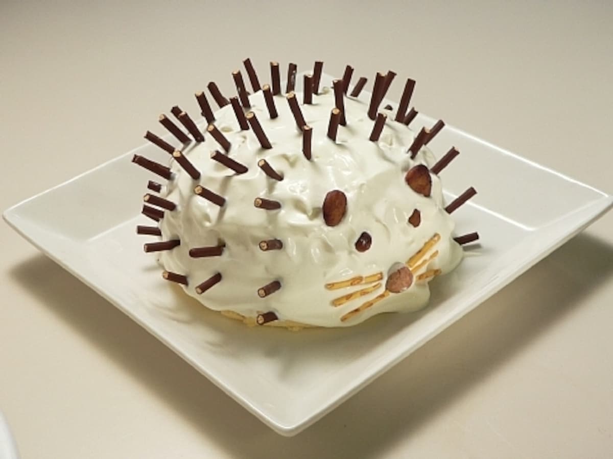 はりねずみのシフォンケーキ　