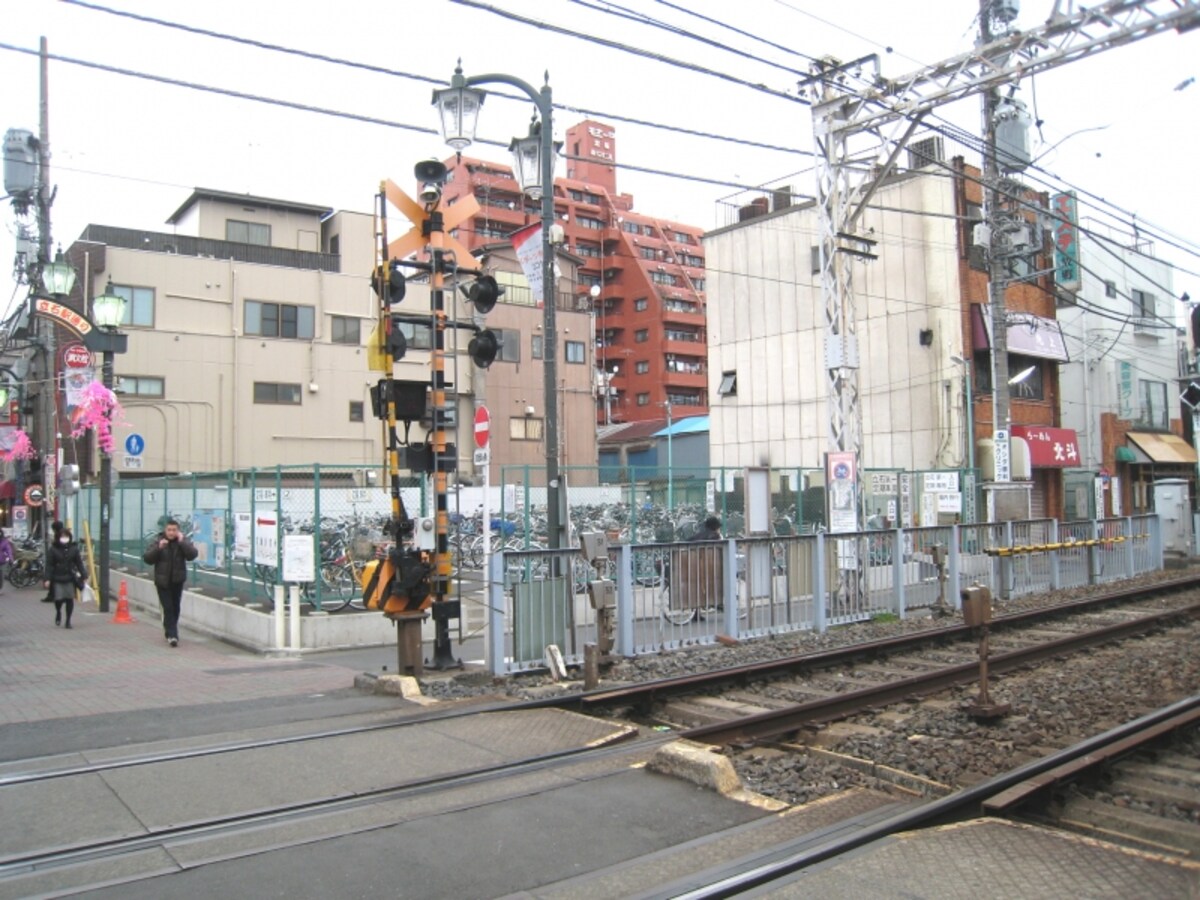 京成立石駅前
