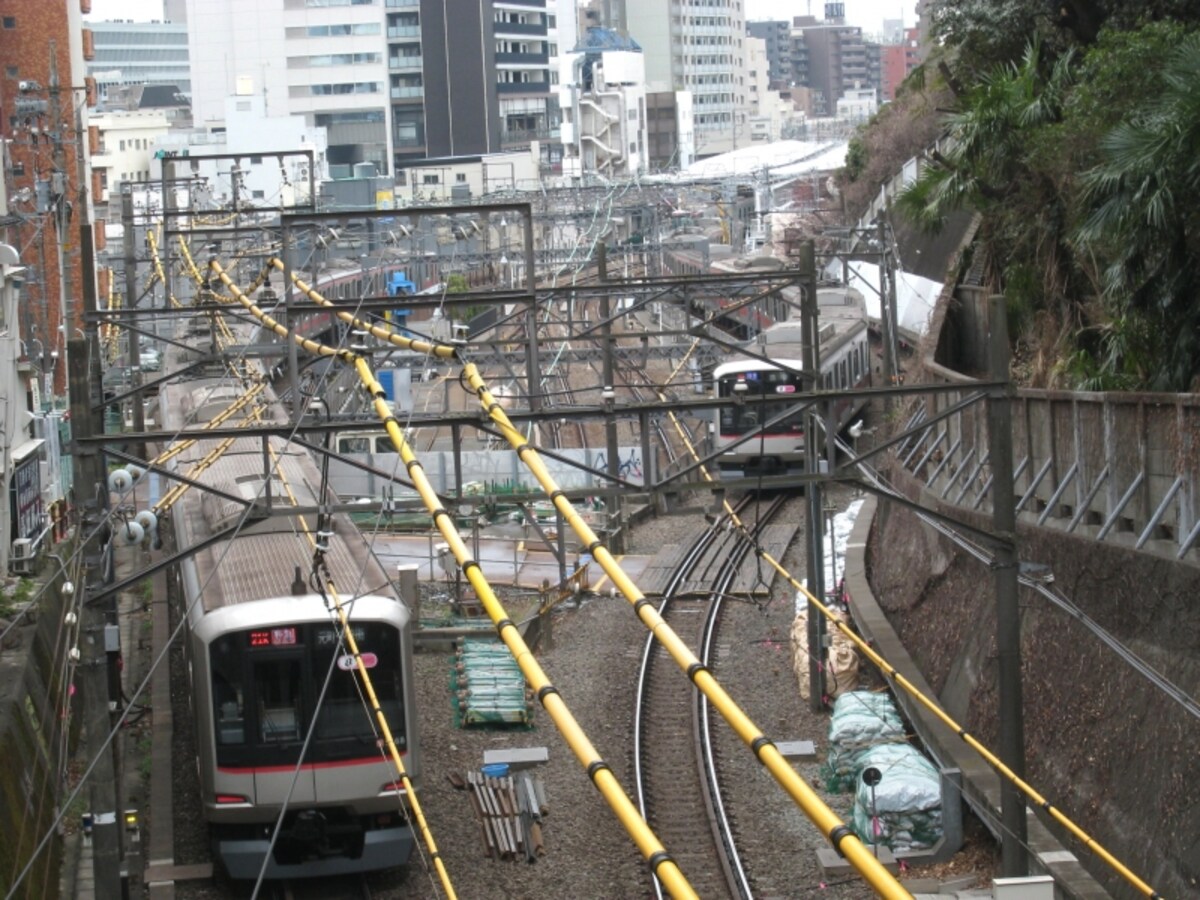 日比谷線線路