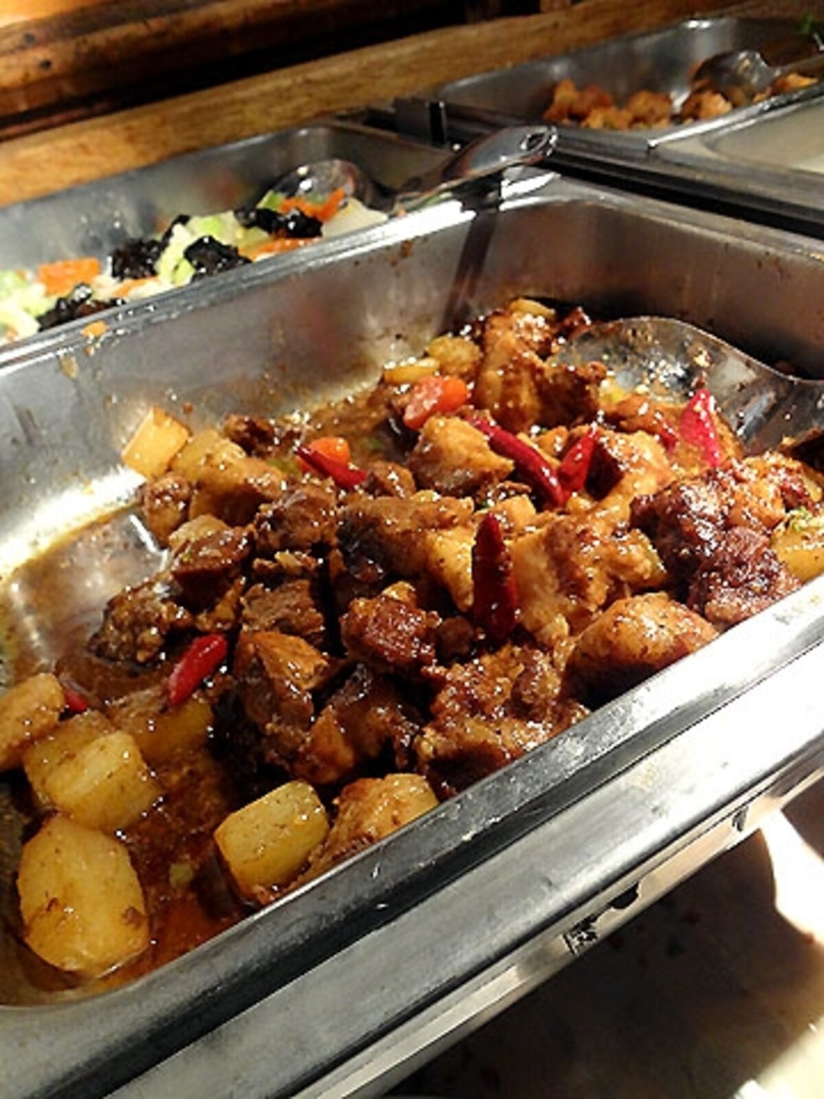 台北夜市 豚肉の角煮