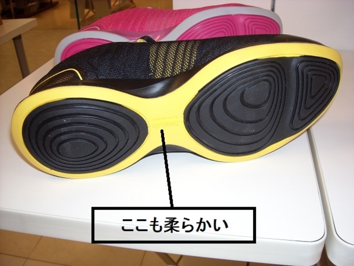 歩きやすくなった靴裏機能