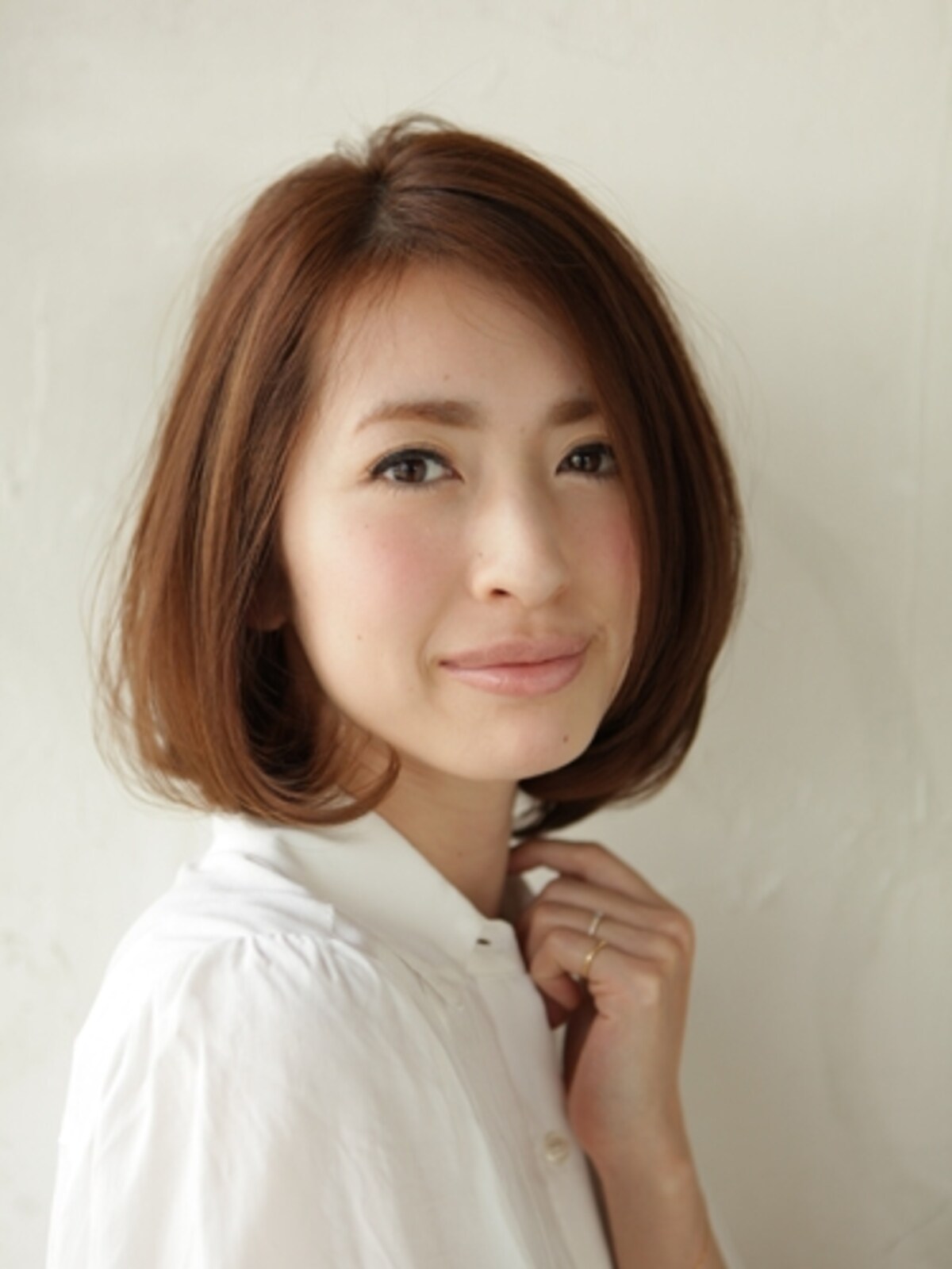 シンプル内巻きボブ