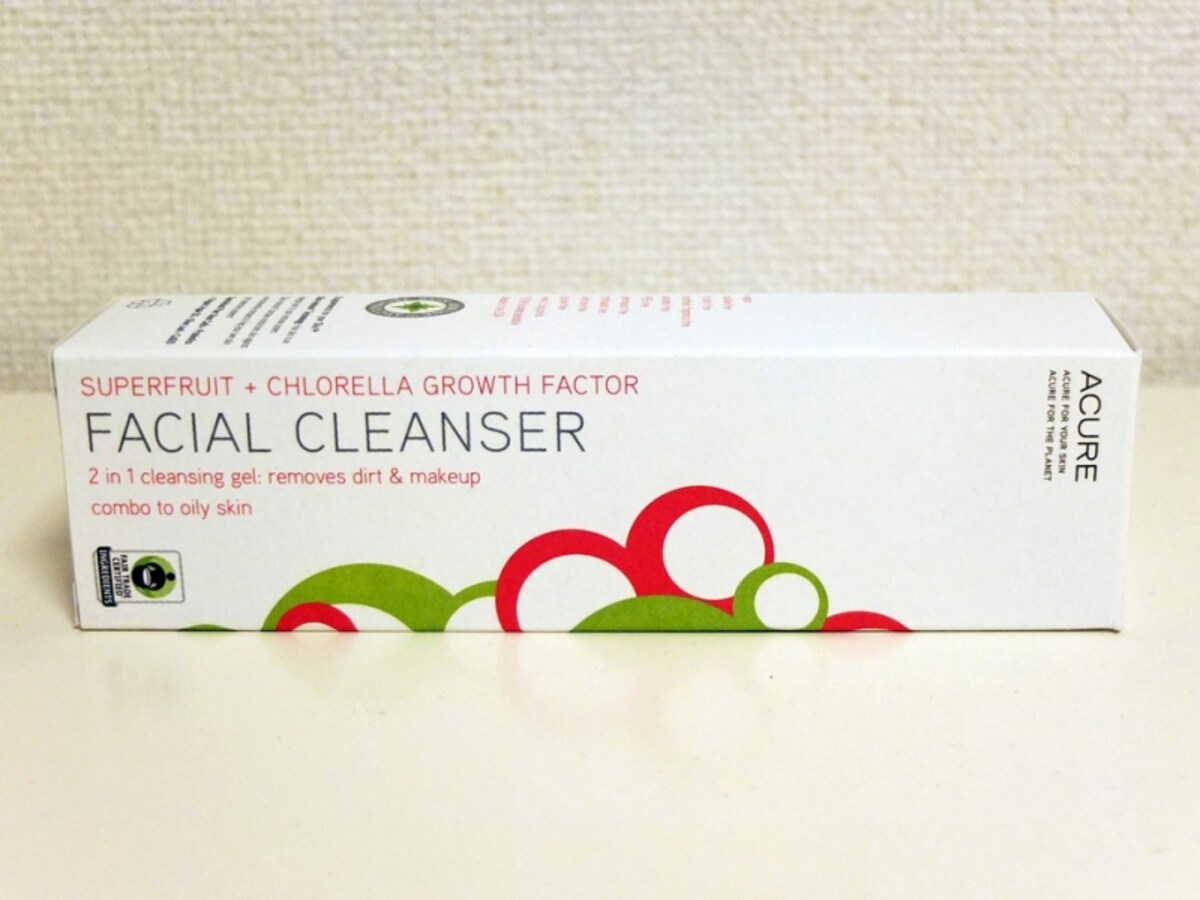 Acure Organicsのジェルタイプクレンザー