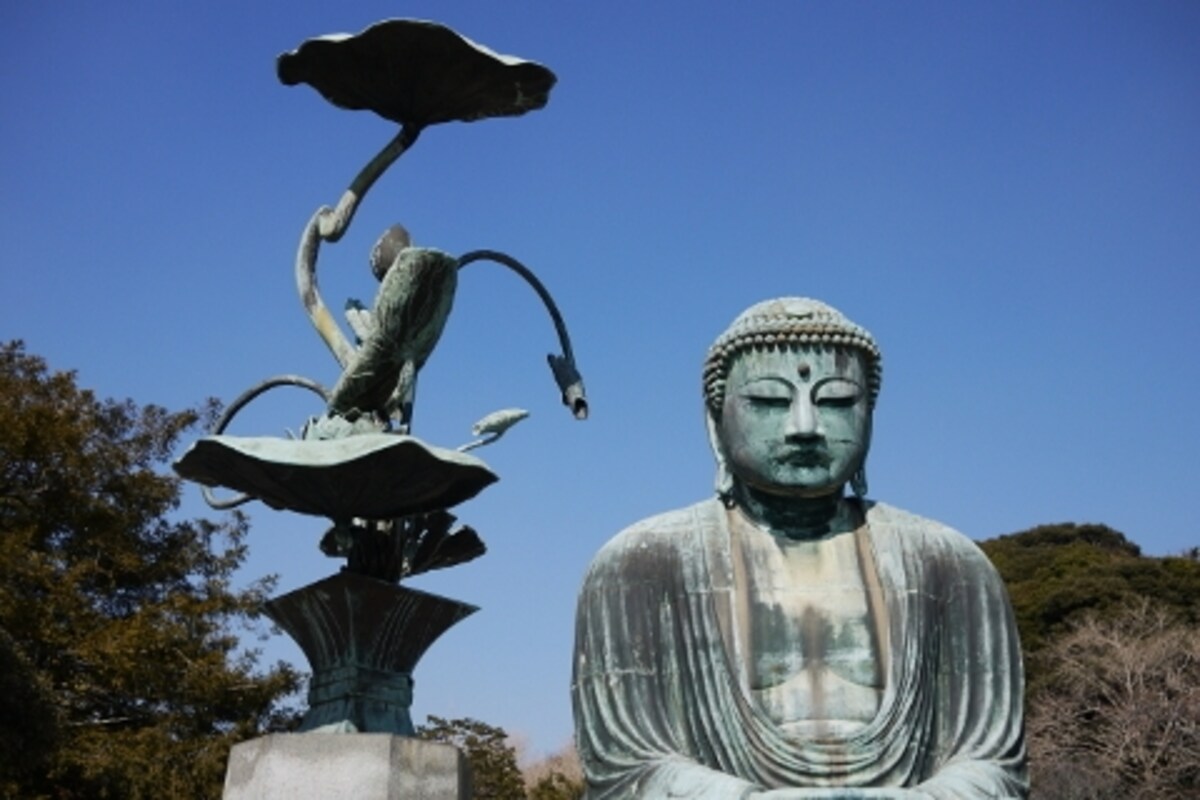 鎌倉大仏のある高徳院