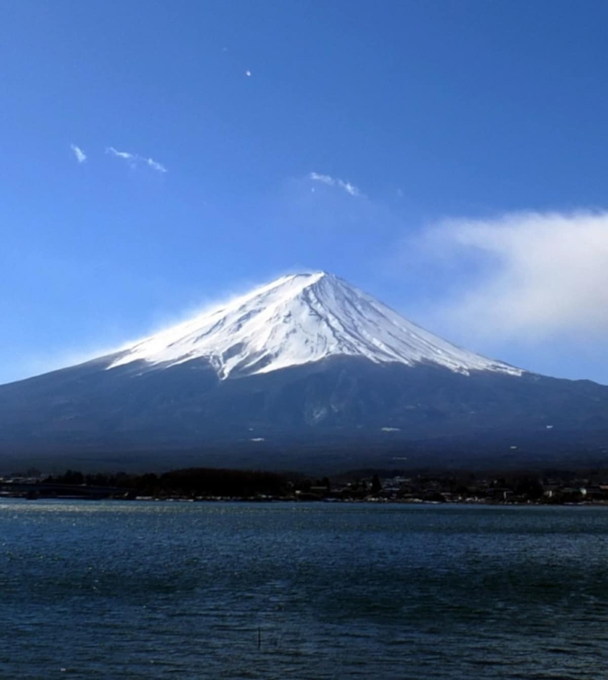 富士山の美しさを間近に楽しめる河口湖
