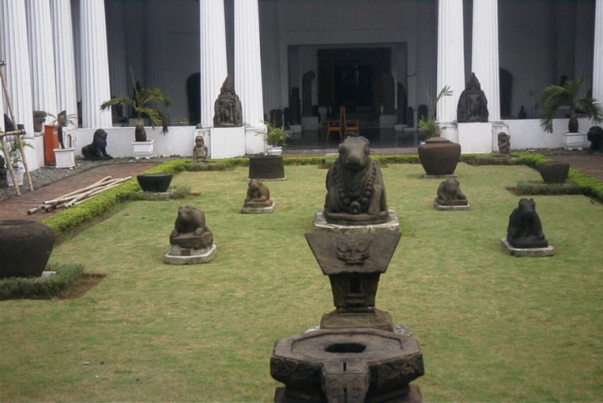 ジャカルタ国立博物館の中庭