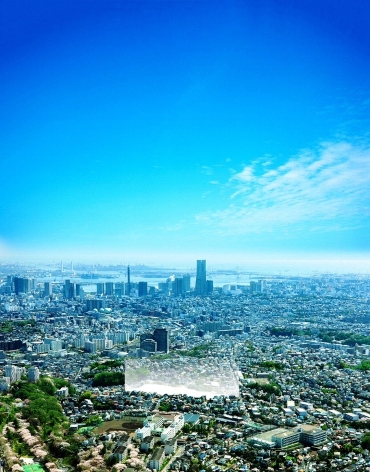 現地周辺航空写真(2012年4月撮影）