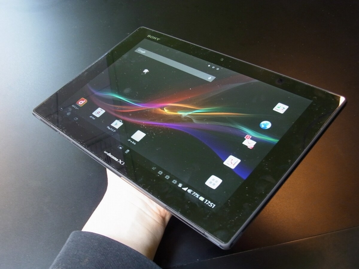 第3のテレビになるNTTドコモ XperiaTM Tablet Z SO-03E
