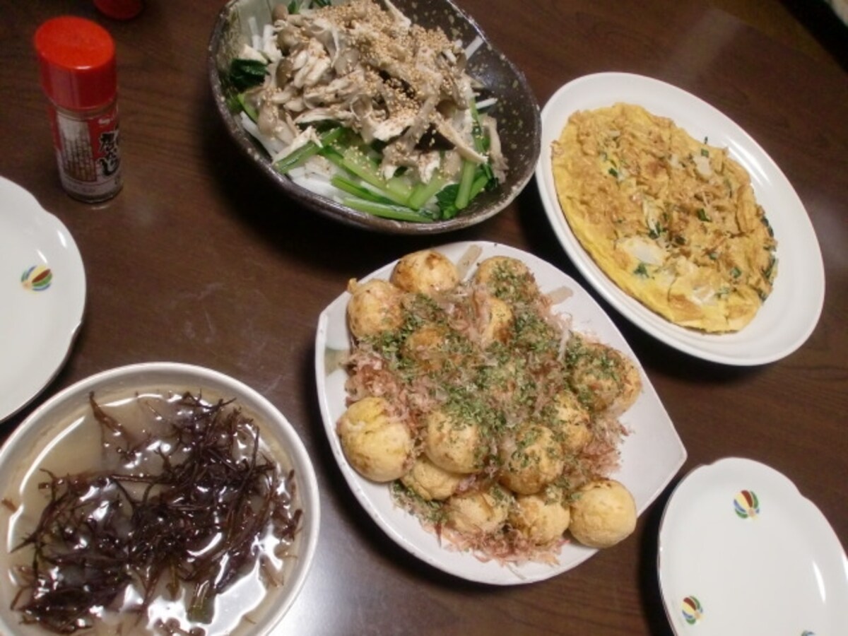 外側がカリッ、中身がとろ～り 大阪風たこ焼き