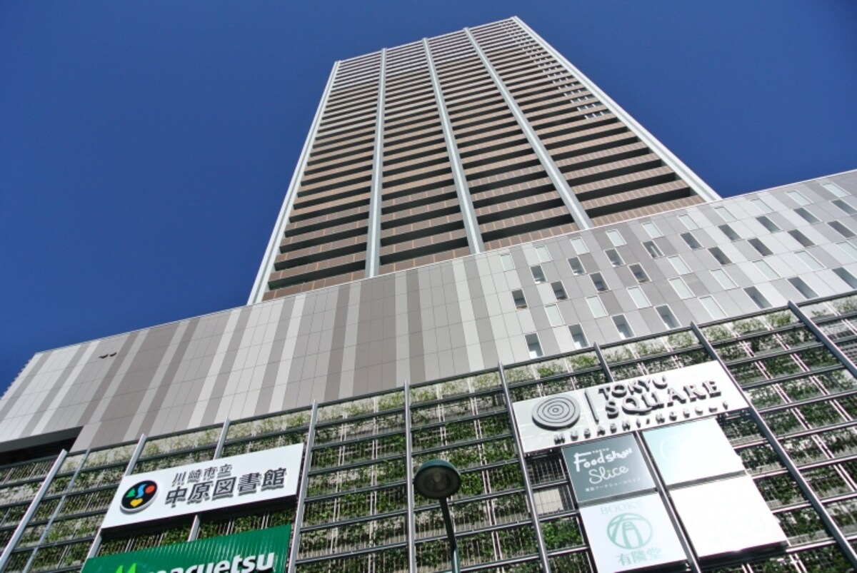 竣工したエクラスタワー武蔵小杉