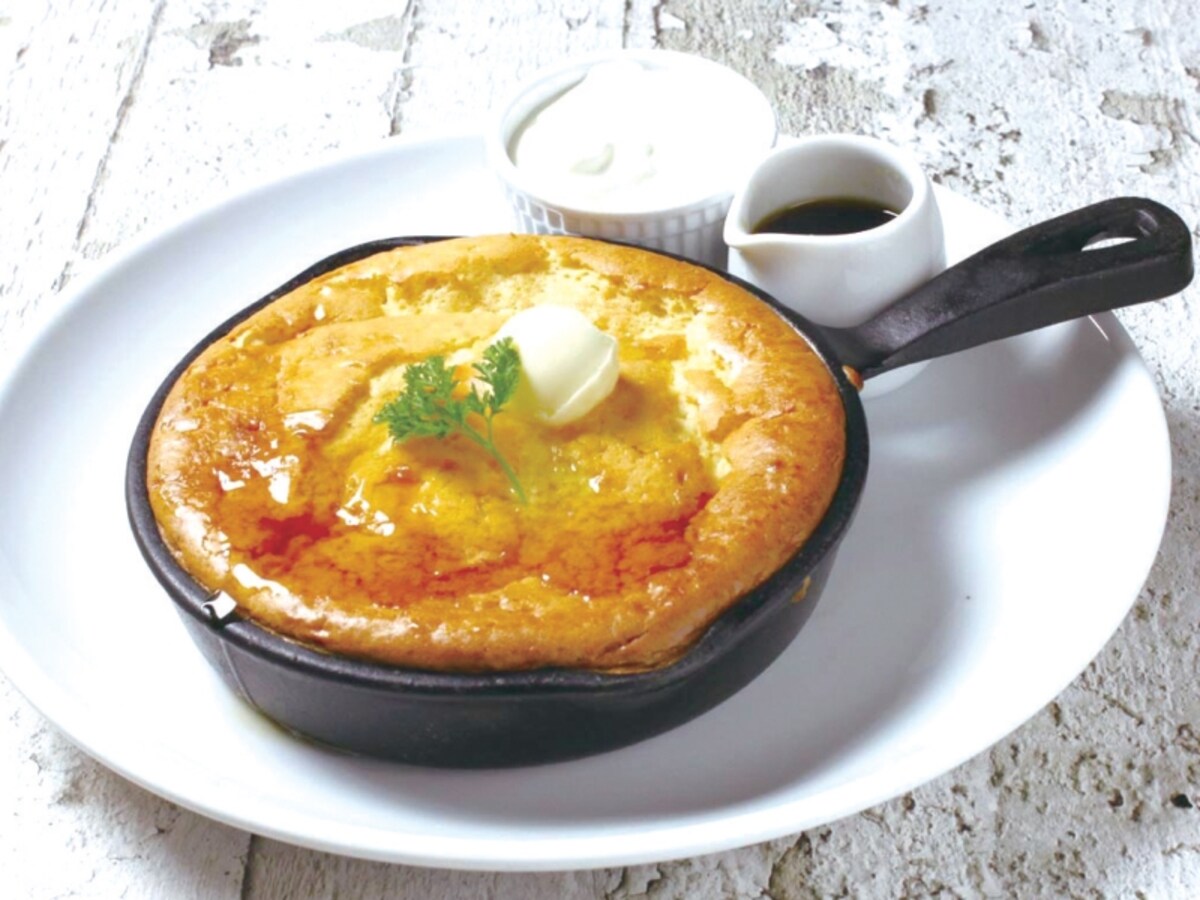 窯出しスフレパンケーキ　980円