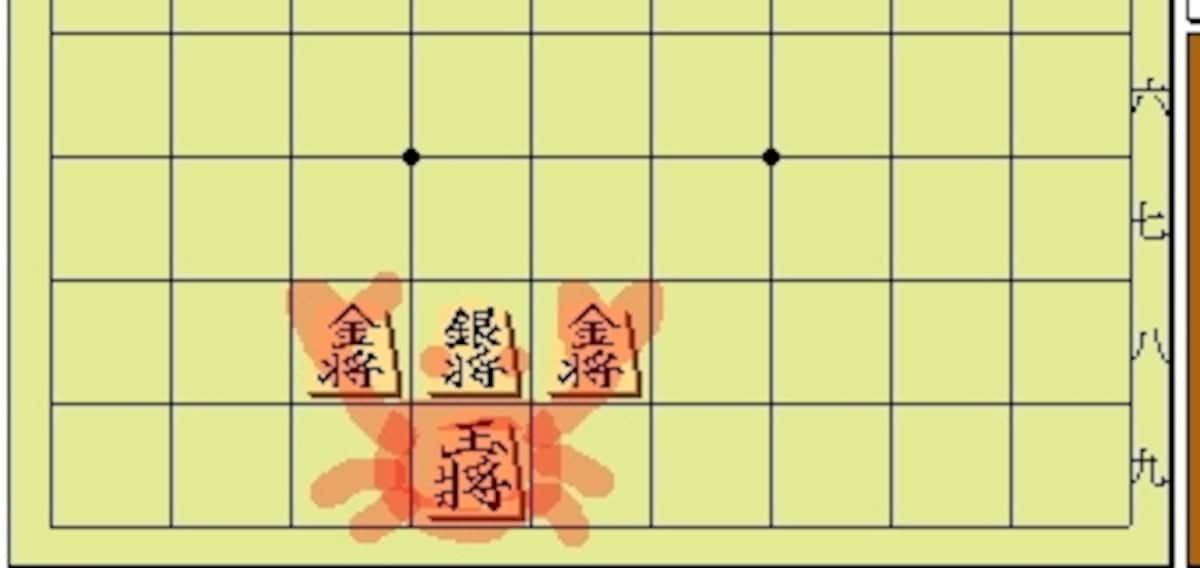 カニの姿とカニ囲い