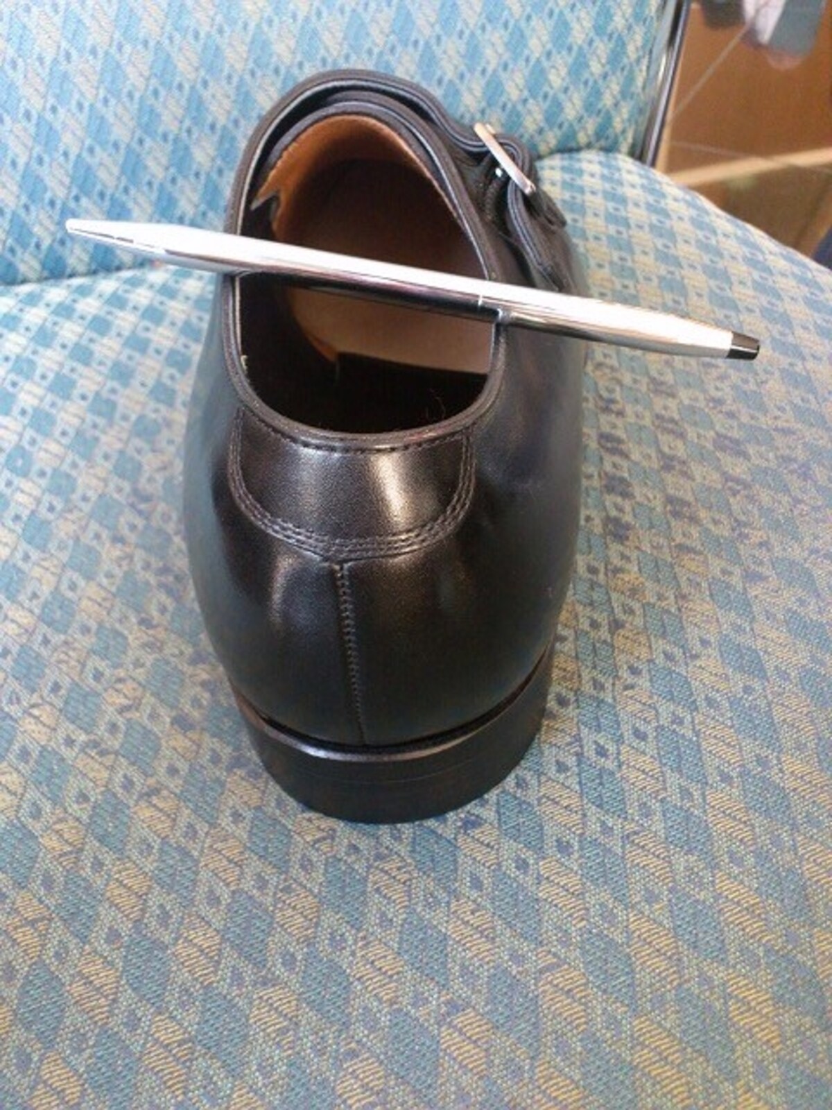 踵側から見ると…