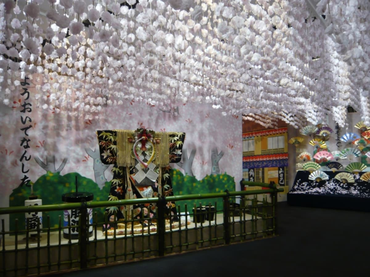 歌舞伎座ギャラリーの展示スペース