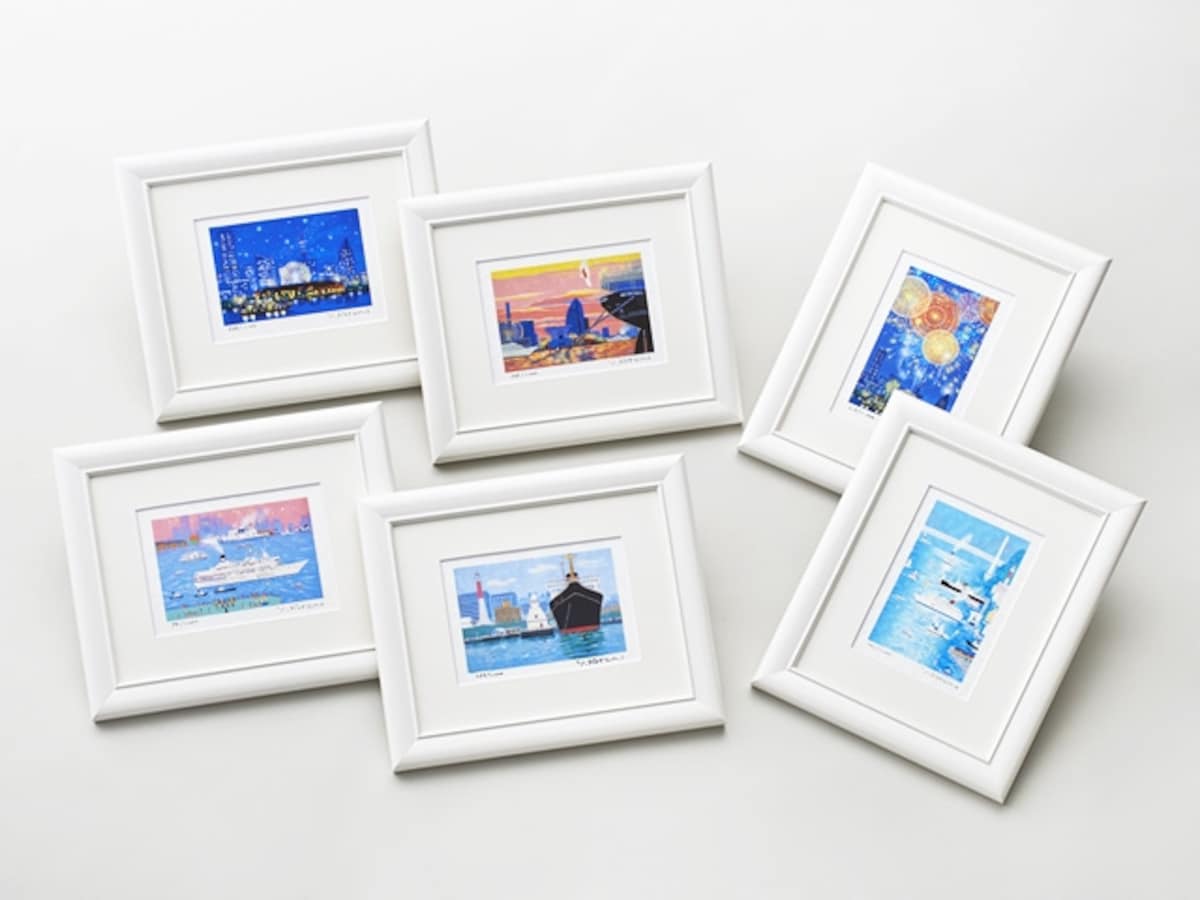 クリスタルプリント（インチサイズ）4725円、クリスタルプリント（太子サイズ）6825円、シルク版画8925円など