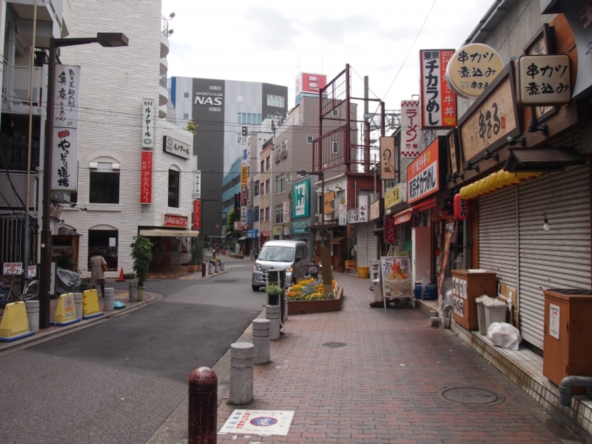 歩道も広く歩きやすい