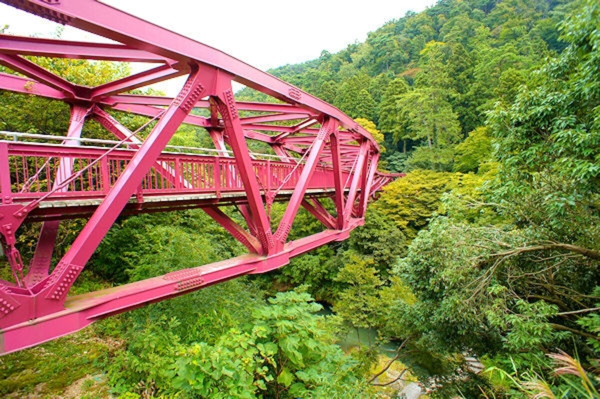 山中温泉あやとり橋