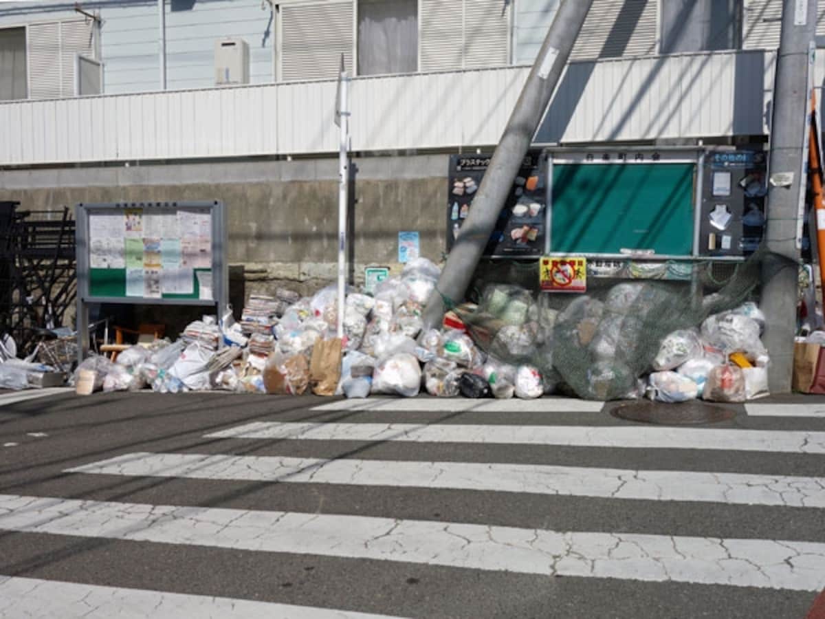ごみ置き場、ごみ集積場所
