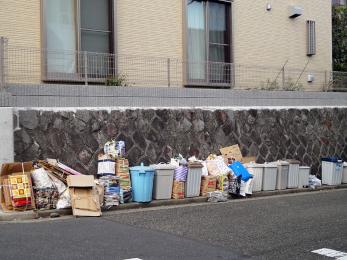 ごみ置き場、ごみ集積場所
