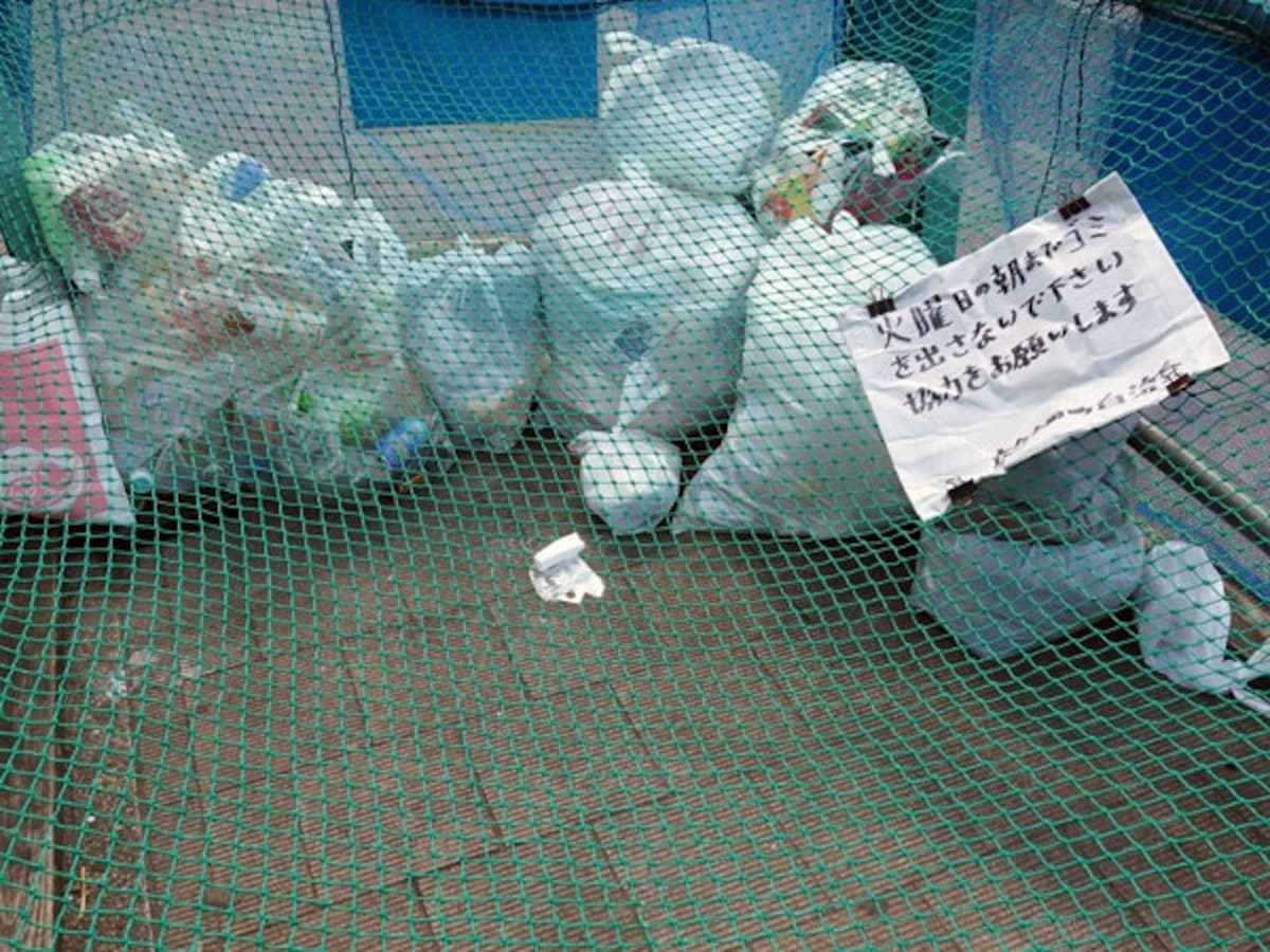 ごみ置き場、ごみ集積場所
