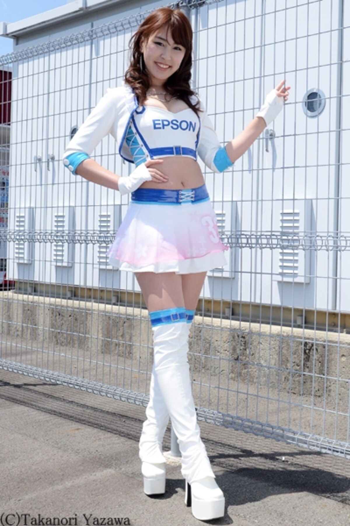池田ゆい佳／Epson Nakajima Racing レースクイーン