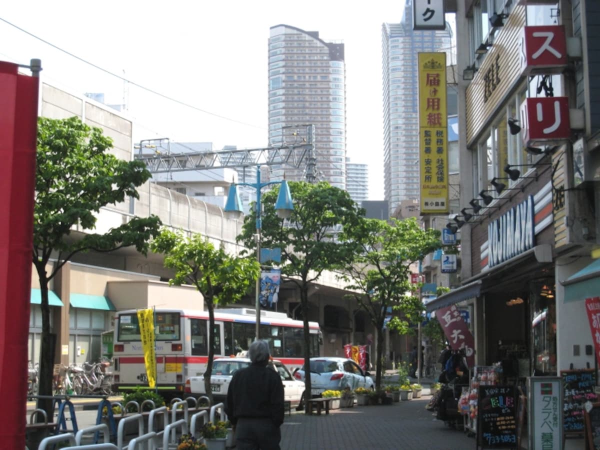 新丸子駅西口