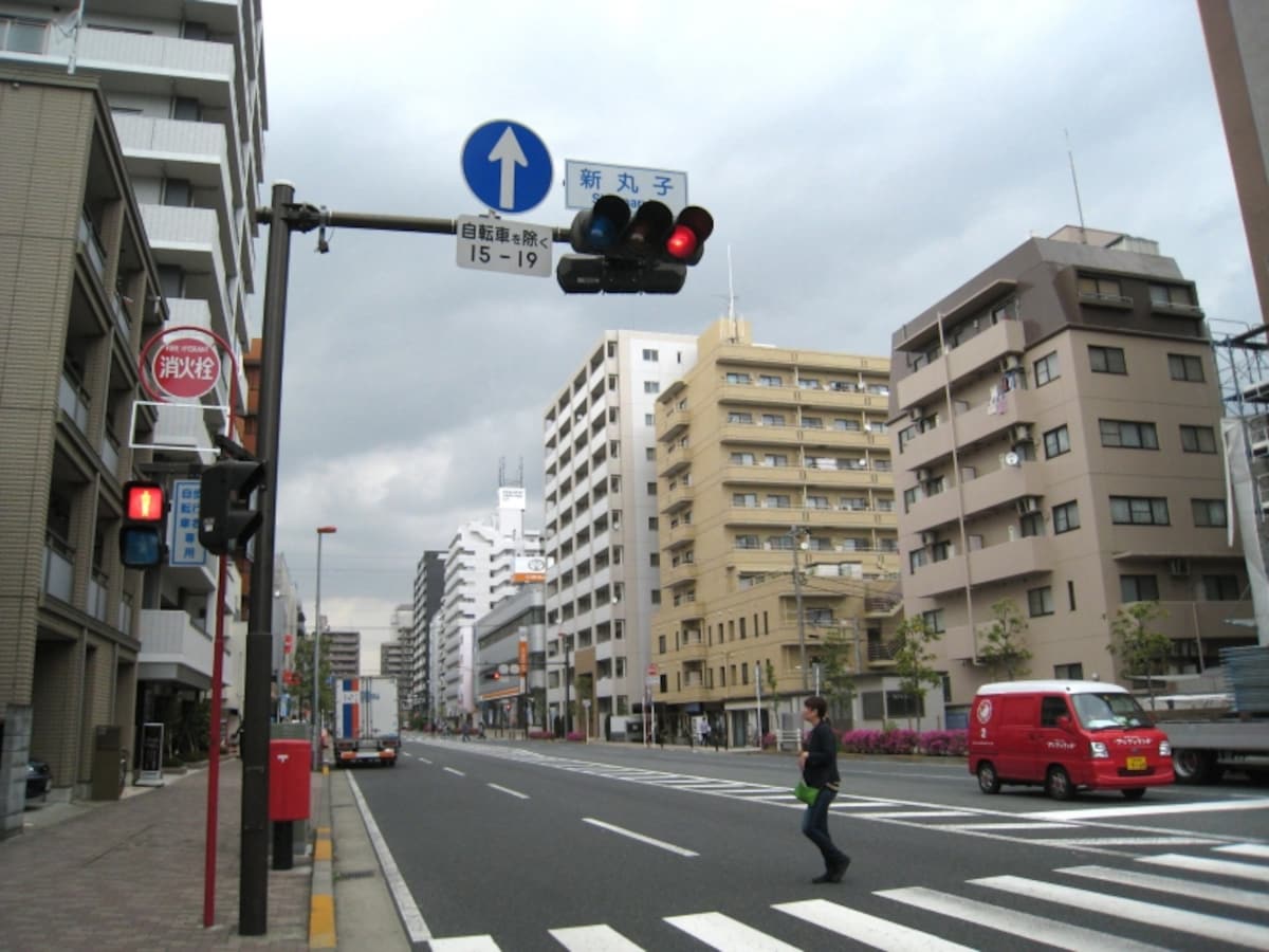綱島街道沿い