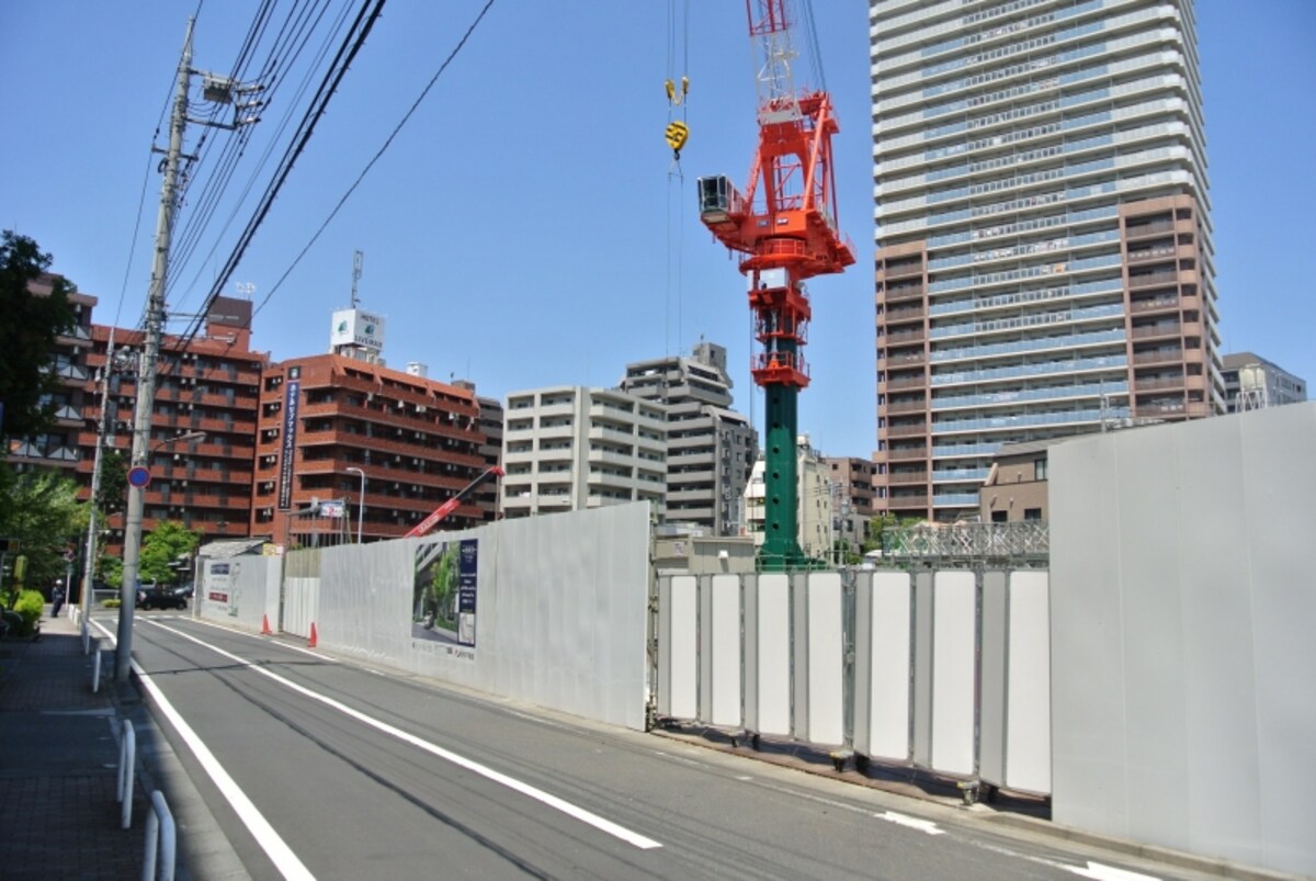 プラウド府中マークスの敷地