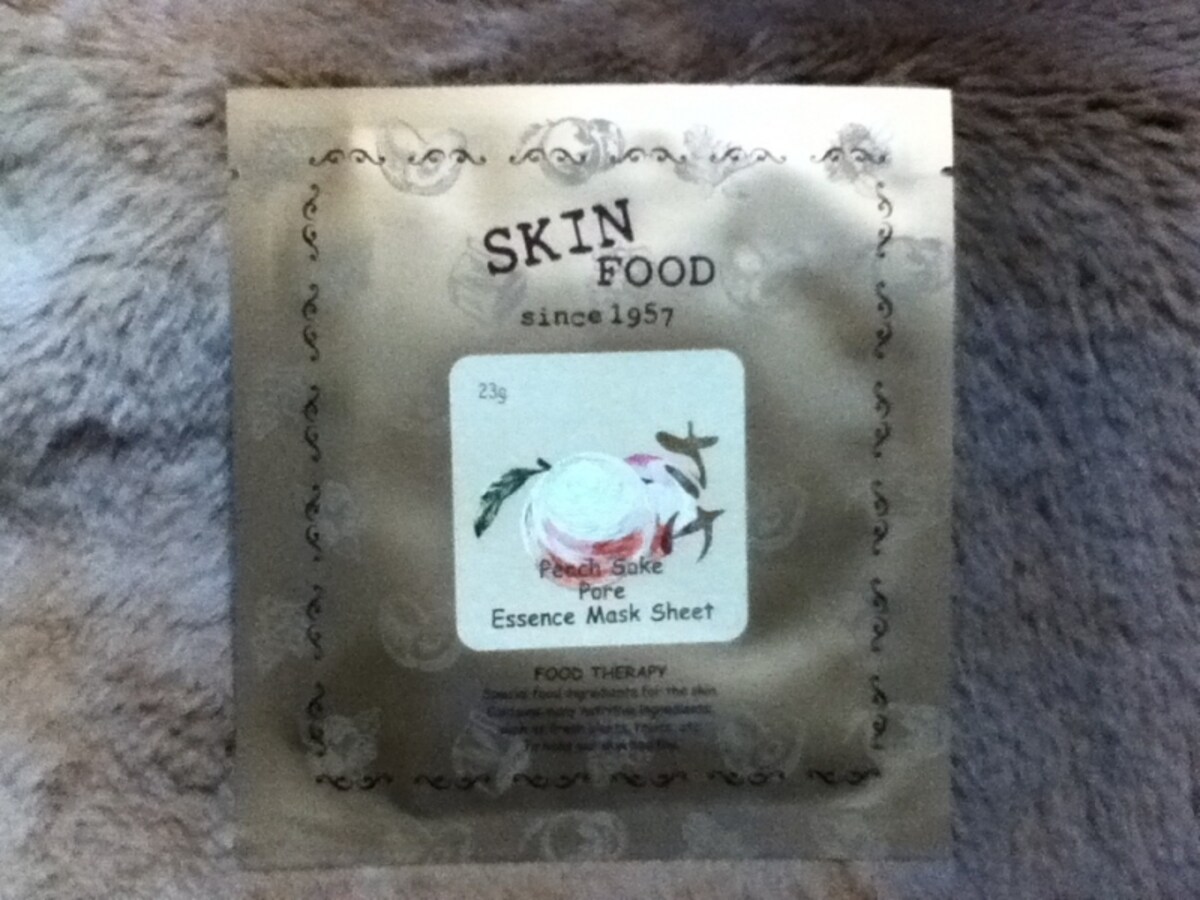 SKINFOODの毛穴ケア用マスクシート
