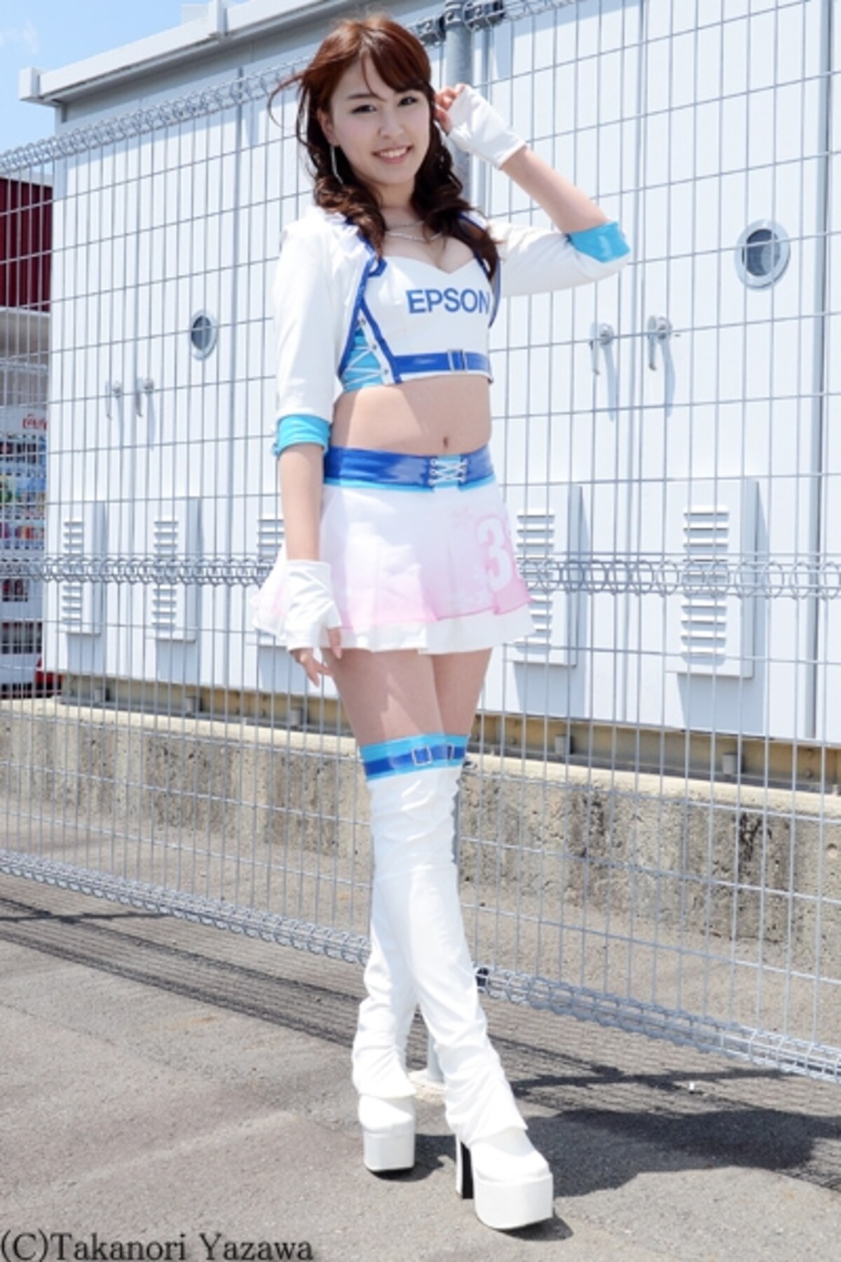 池田ゆい佳／Epson Nakajima Racing レースクイーン
