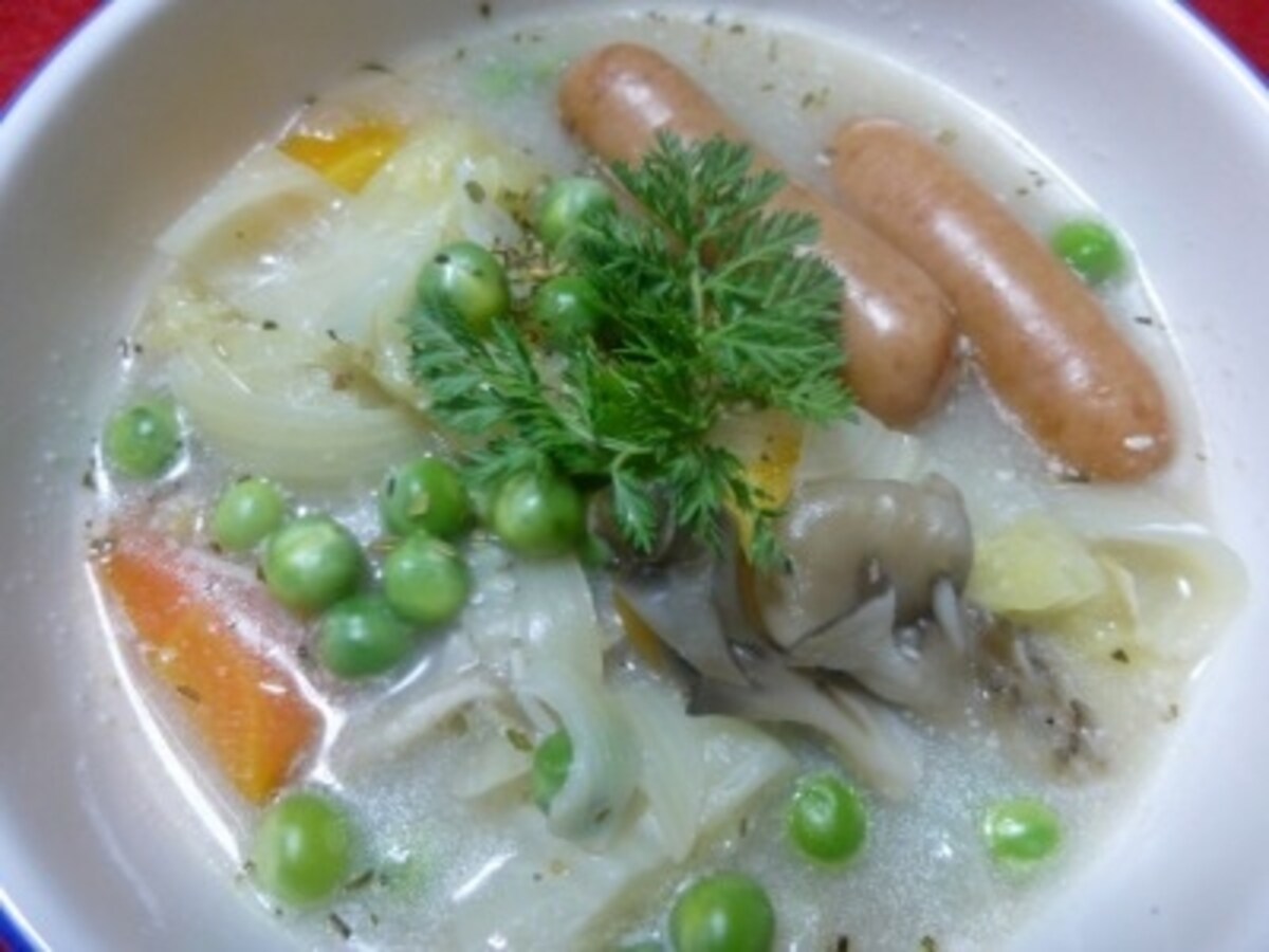 野菜いっぱいのポトフ　