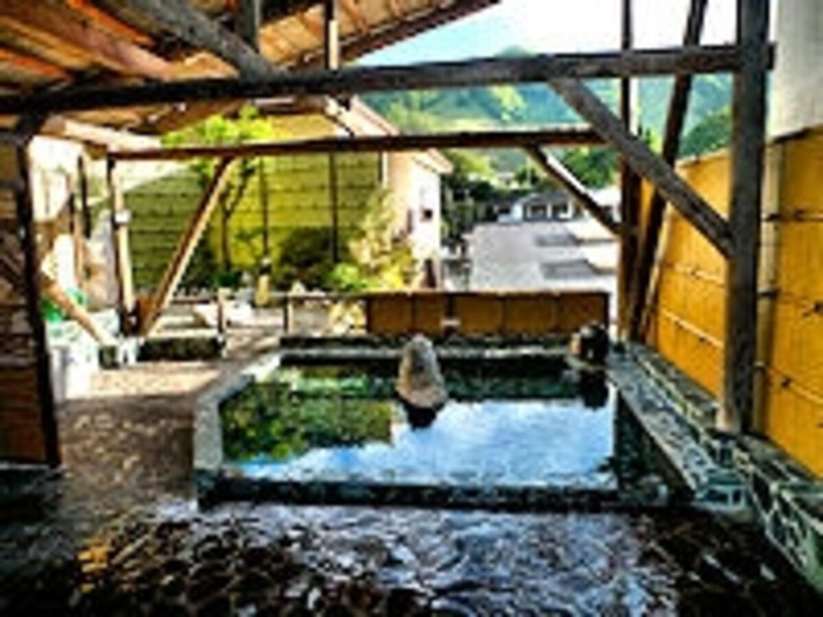 おやど湯の季の露天風呂