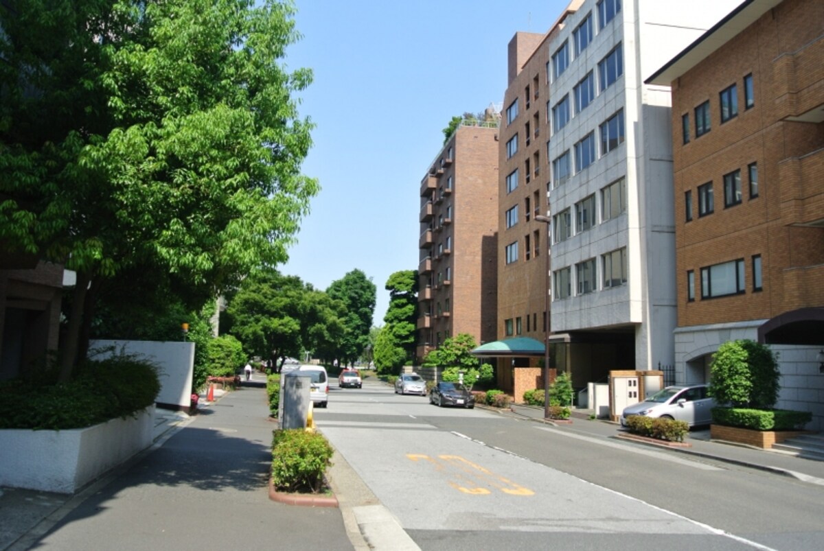 三番町の街並み