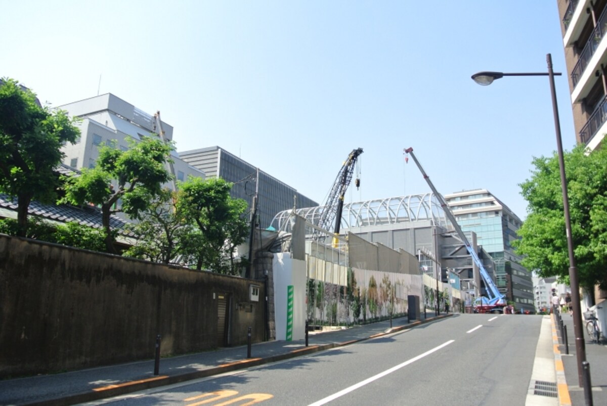 ザ・パークハウス グラン 三番町の建設現地