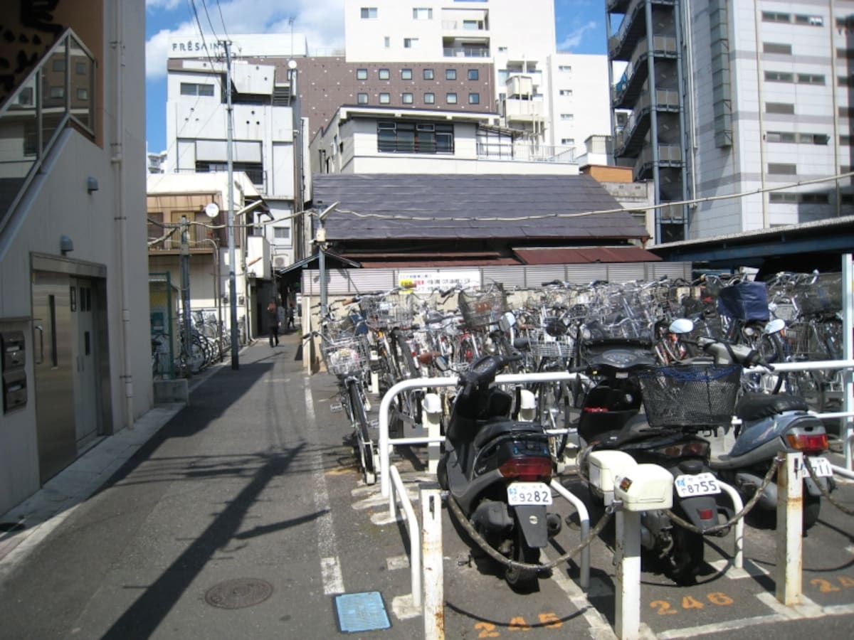 駐輪場