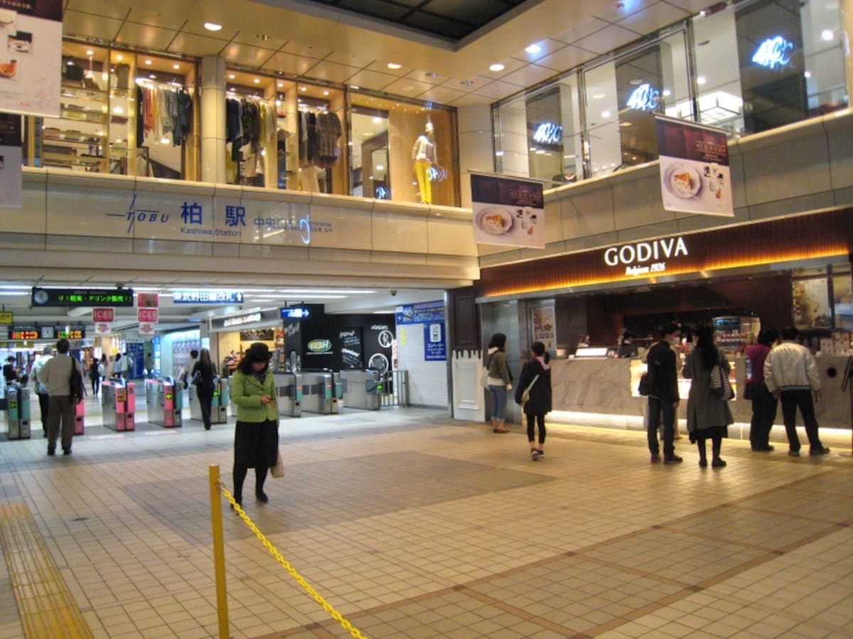 東武野田線柏駅
