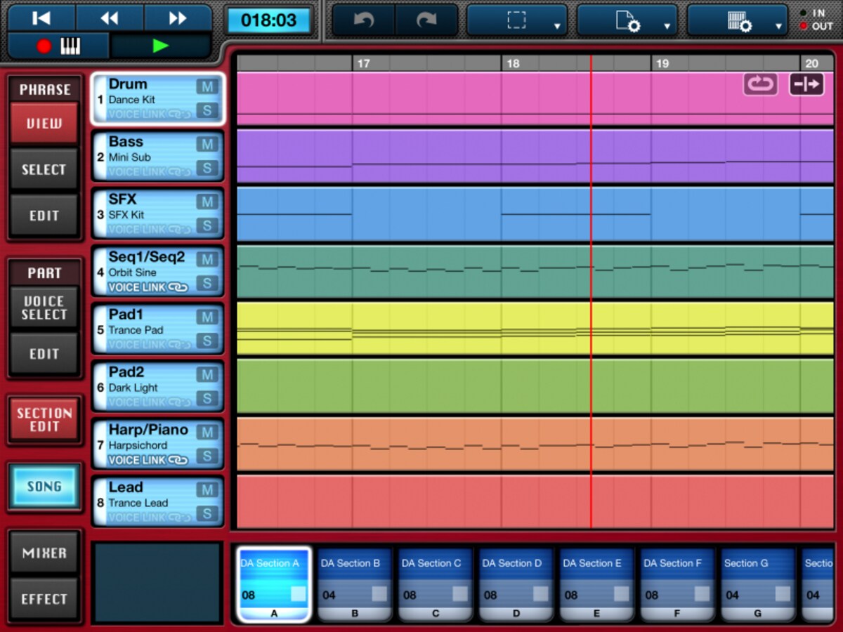Mobile Music Sequencer