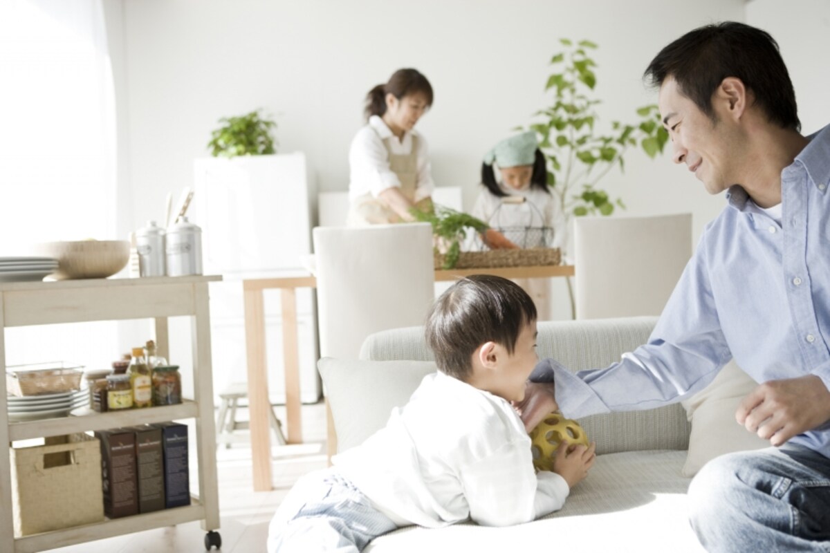 4人家族に向く間取り画像