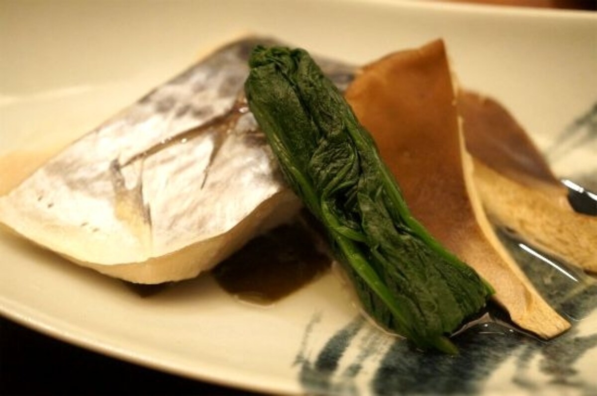 サゴシの酒蒸し.1