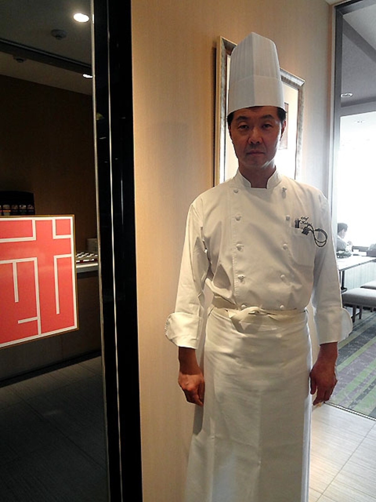 西洋料理の料理長 小堀仁氏