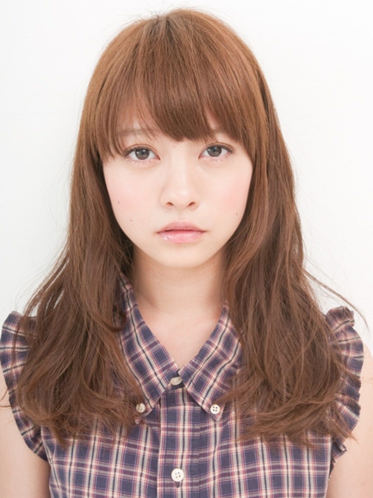 鎖骨下10センチのセミロング
