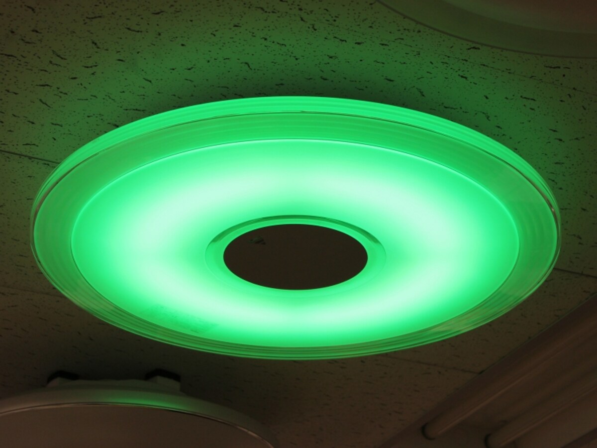 LEDならではの調光を楽しめる