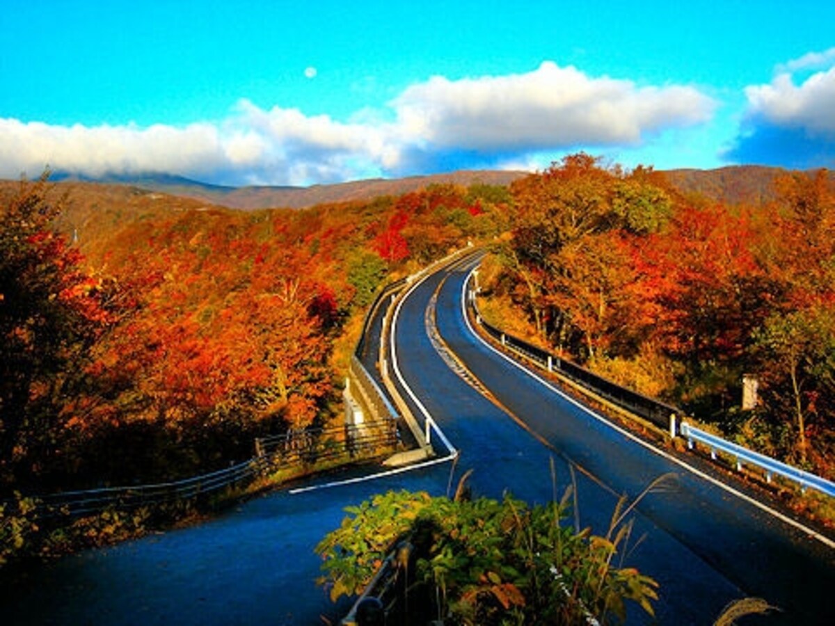 蔵王エコーラインの紅葉